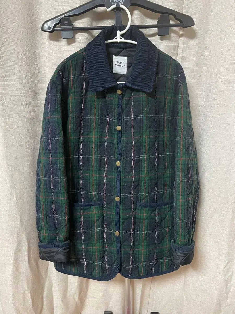 スタジオトムボーイ CHECK キルティング ジャケット