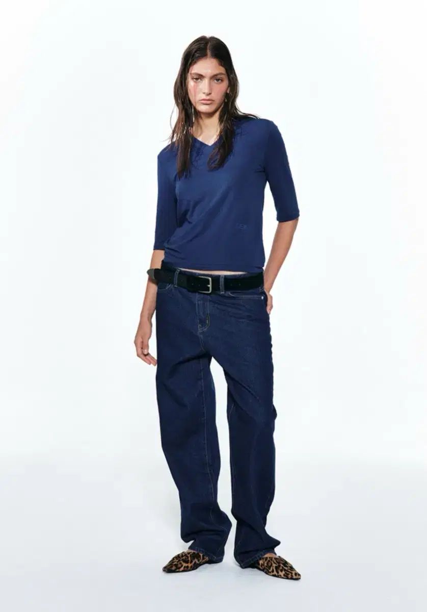 ダイニット Classic ローデニム パンツ ブルー S