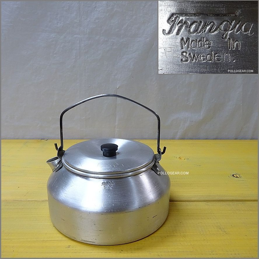 Early 1970 Trangia VINTAGE トランギア 筆記体ロゴ 0 9 L ケトル やかん ビンテージ キャンプギア