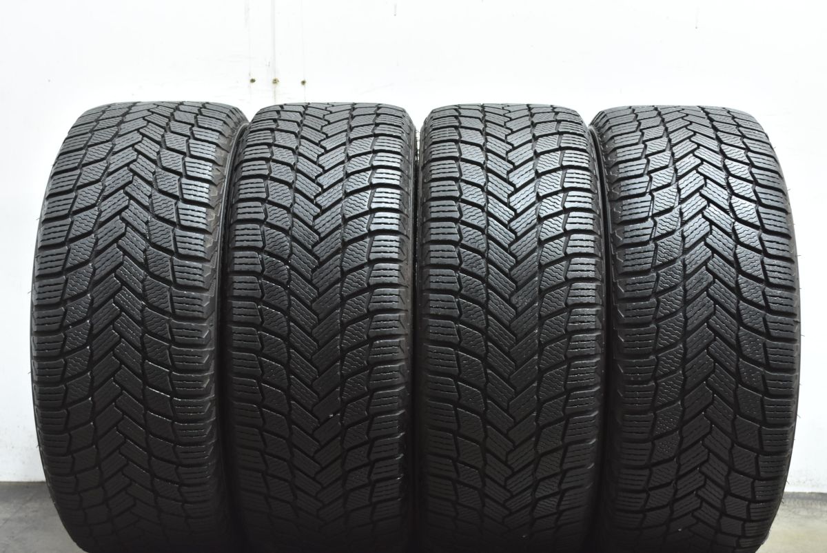  交換用に ホンダ FK 7 シビック ハッチバック 18 in 8 J 50 PCD 114.3 ミシュラン X-ICE SNOW 235|40 R ノーマル戻 インサイト 18インチ タイヤ ホイールセット