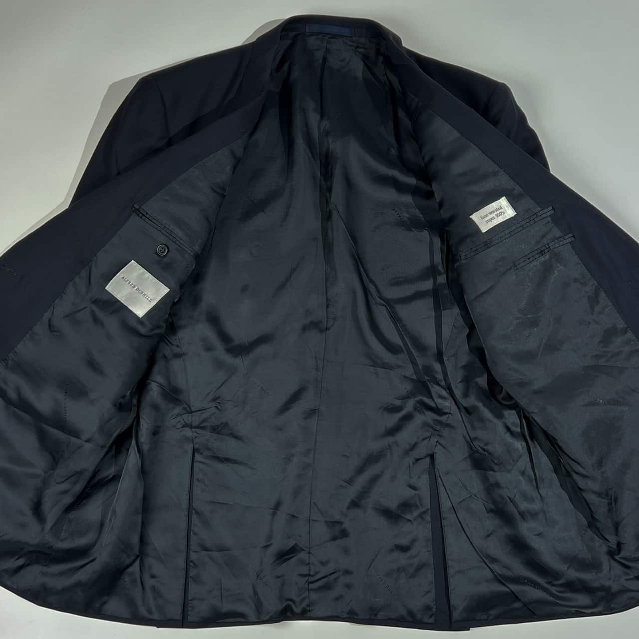 ☆新品☆ALFRED DUNHILL ウールジャケットXLアルフレッドダンヒル ALFRED DUNHILL（アルフレッドダンヒル）テーラードジャケット 紺