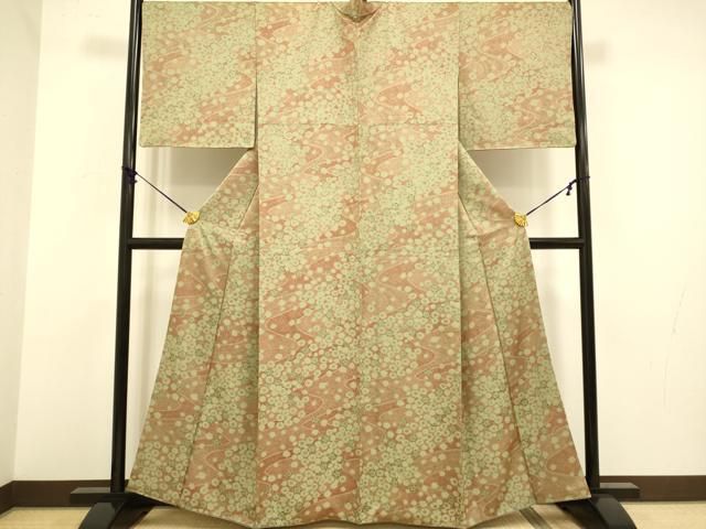 平和屋着物□上質な小紋 辻が花 正絹 逸品 DABA8642du - メルカリ