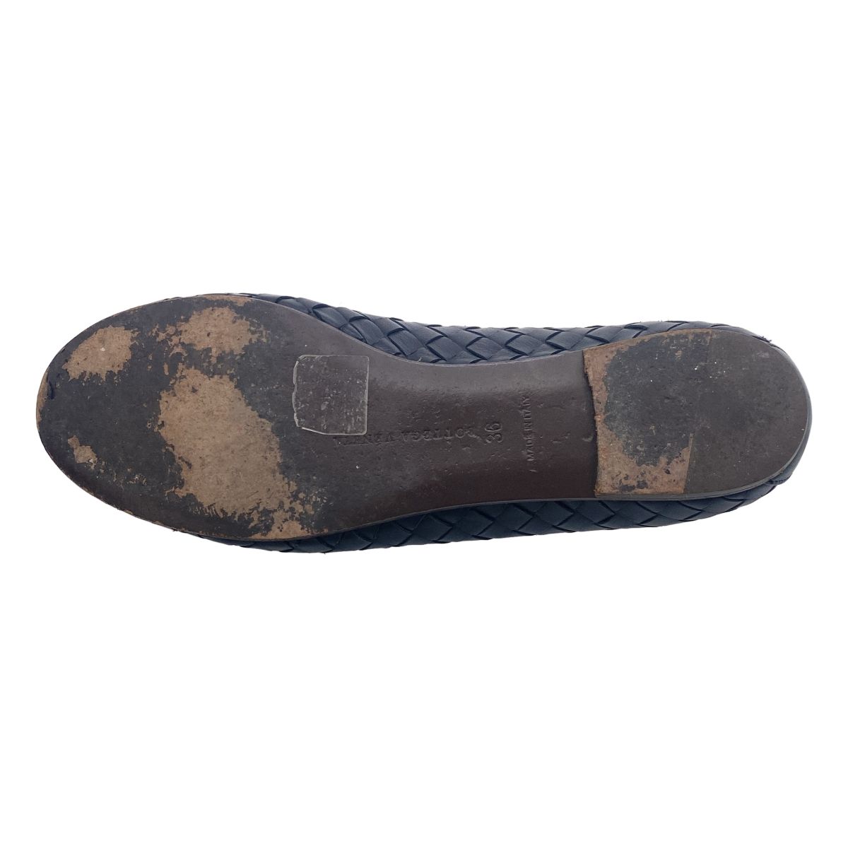 BOTTEGA VENETA ボッテガヴェネタ イントレチャート フラットパンプス