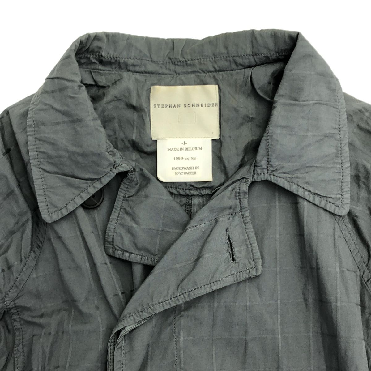 STEPHAN SCHNEIDER ステファン シュナイダー コットンコート グレー 1