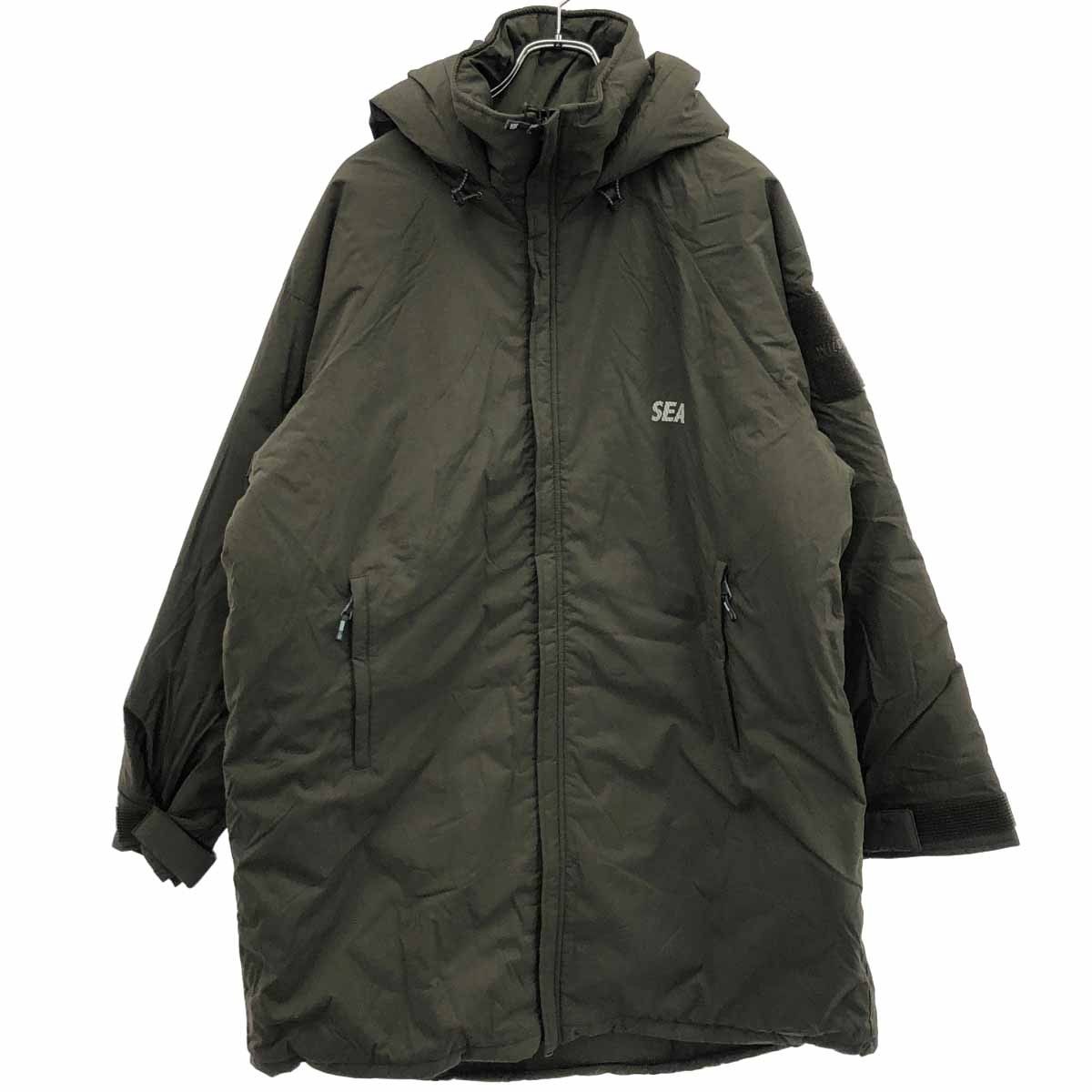 WIND AND SEA× ウィンダンシー×ワイルドシングス READY PARKA レディパーカ -WAS カーキ L