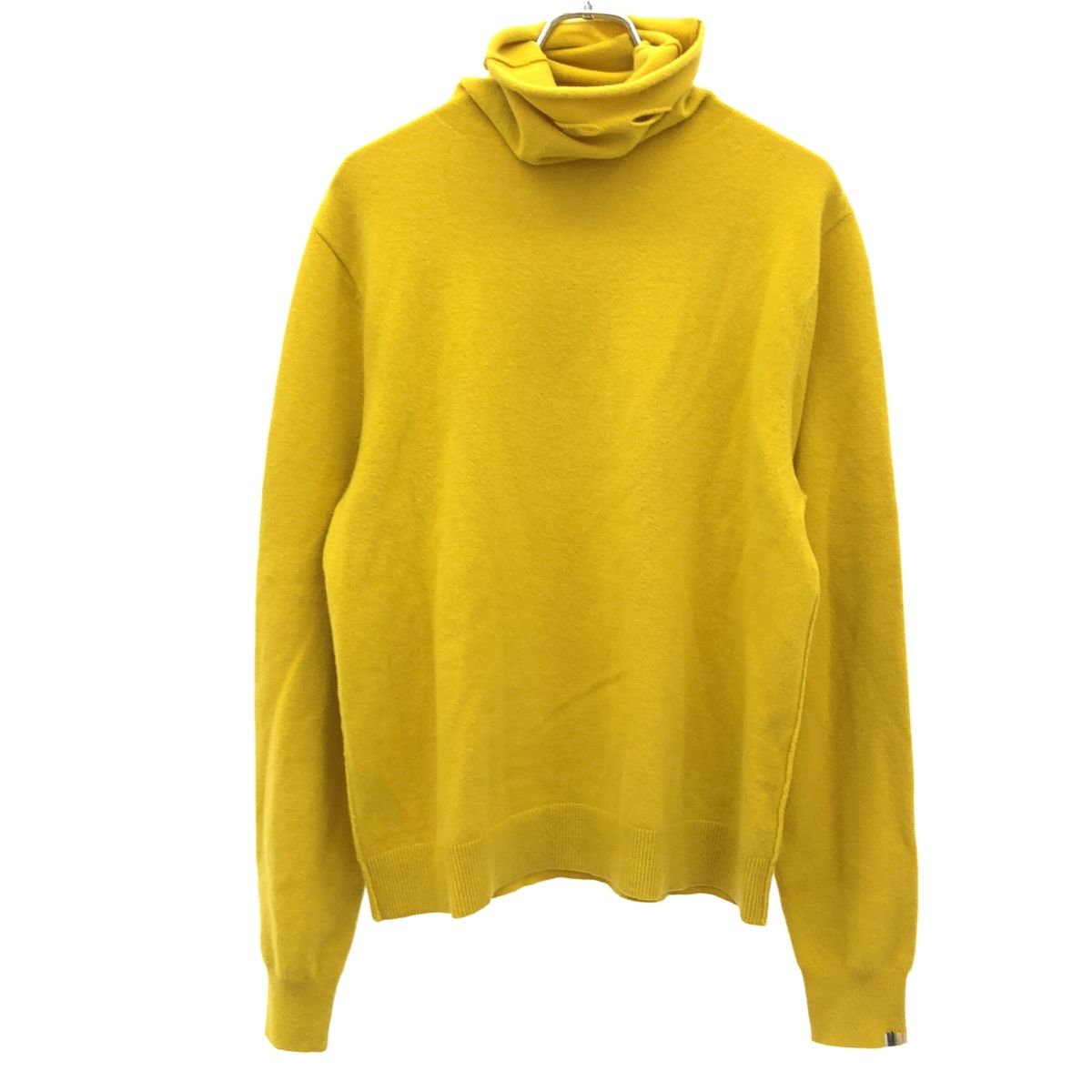 extreme cashmere エクストリームカシミヤ タートルネックニットセーター イエロー