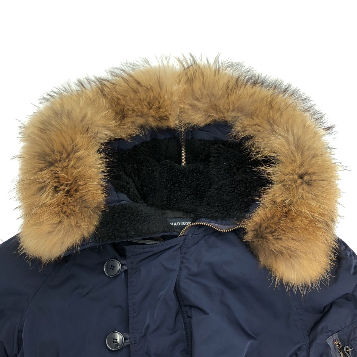 MADISON BLUE マディソンブルー 17AW N-2B FLIGHT JACKET ラクーン