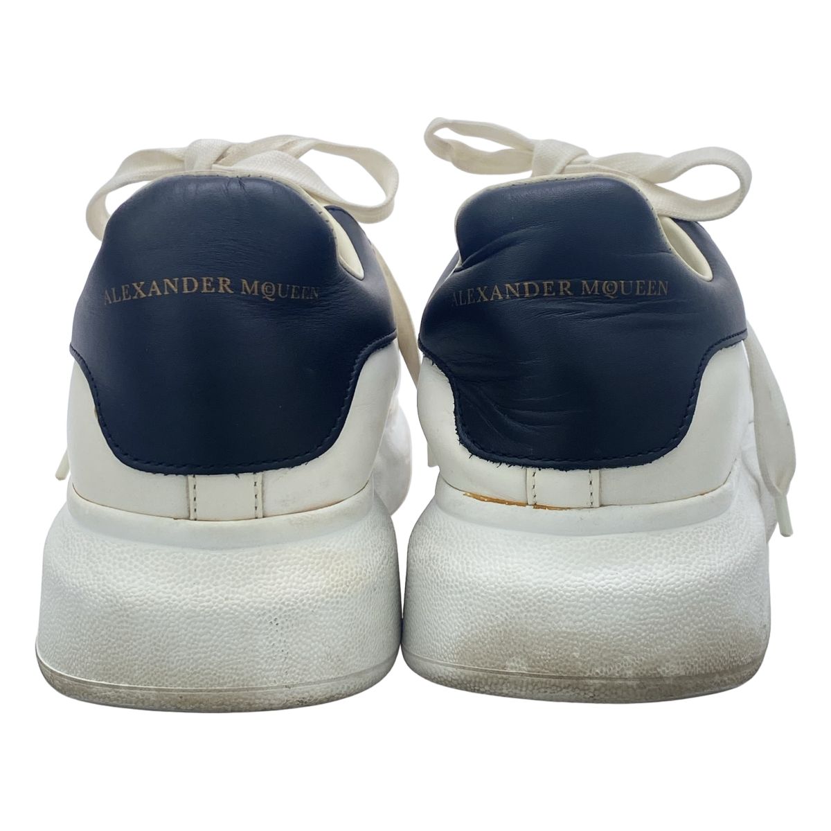  McQUEEN アレキサンダーマックイーン オーバーサイズスニーカー 441631 ホワイト 40 1|2 スニーカー 靴