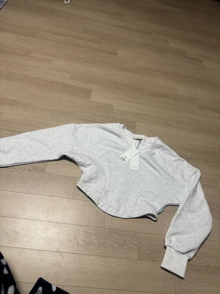 INSTANTFUNK スリム LINE スウェット 白 Free