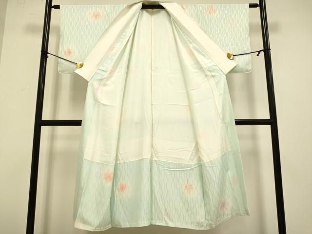 平和屋着物□長襦袢 袷 絞り 霞文 正絹 逸品 DABA8661du - メルカリ