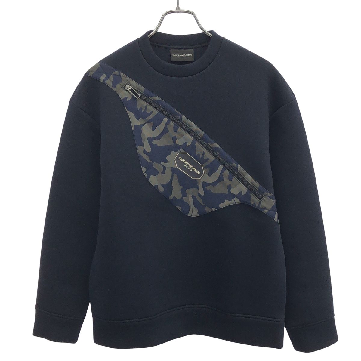 EMPORIO ARMANI エンポリオアルマーニ カモフラージュパッチジップ 