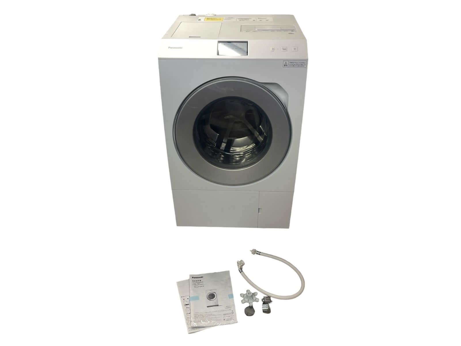 Panasonic NA-LX 129 CL ドラム式洗濯乾燥機 12 kg 乾燥6 2025年製 取説 ホース付