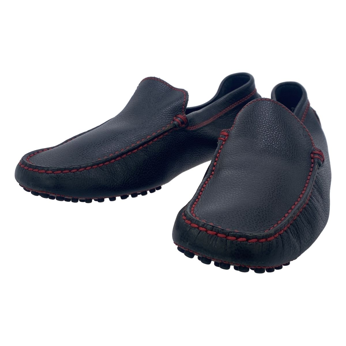 TOD’S × Ferrari トッズ×フェラーリ ドライビングシューズ ブラック 7 1|2