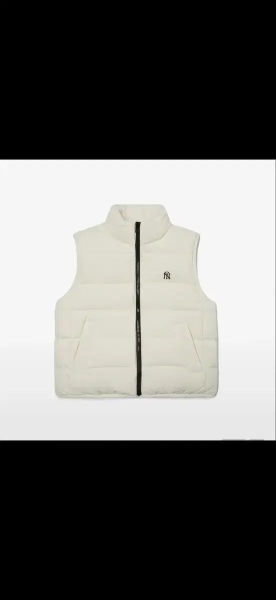 MLB リバーシブル ベスト ダウン クリーム色 105