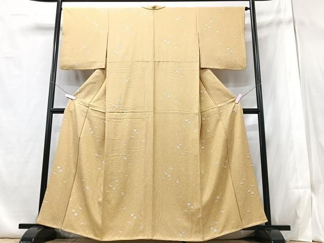 平和屋着物□上質な小紋 敷松葉 梅 正絹 逸品 CABB3169xe - メルカリ