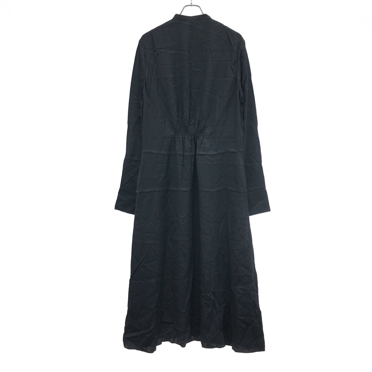 JIL SANDER ジルサンダー 22AW バンドカラープリーツシャツワンピース 