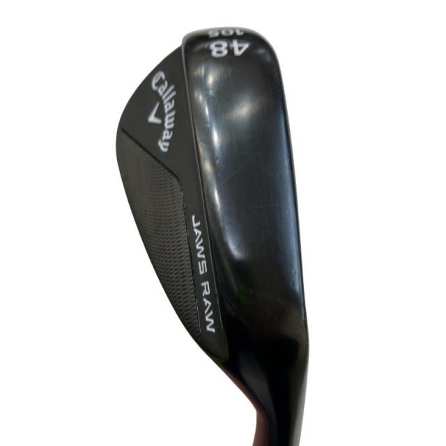 【中古ゴルフクラブ】キャロウェイゴルフ　Callaway Golf　JAWS RAW スタンダードグラインド ブラックプラズマQPQ仕上げ ウェッジ Dyna… 中古】 キャロウェイ JAWS RAW ブラック 48°/10°S ウェッジ WG 純正