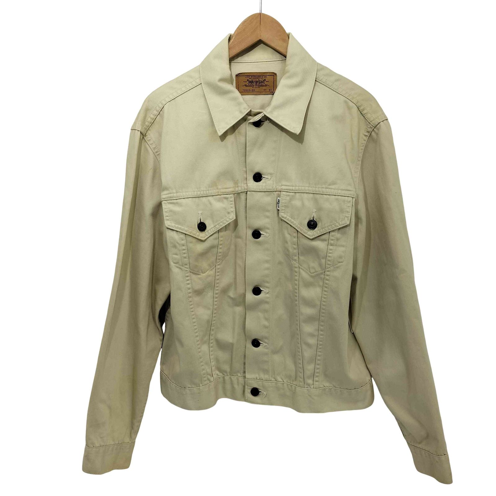 リーバイス Levis 90s 日本製 70505 コットンツイル トラッカー 