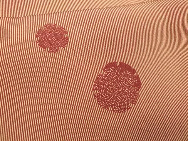 平和屋着物□江戸小紋 彫士：住田双光・染士：服部光擴 雪輪文 万筋 反