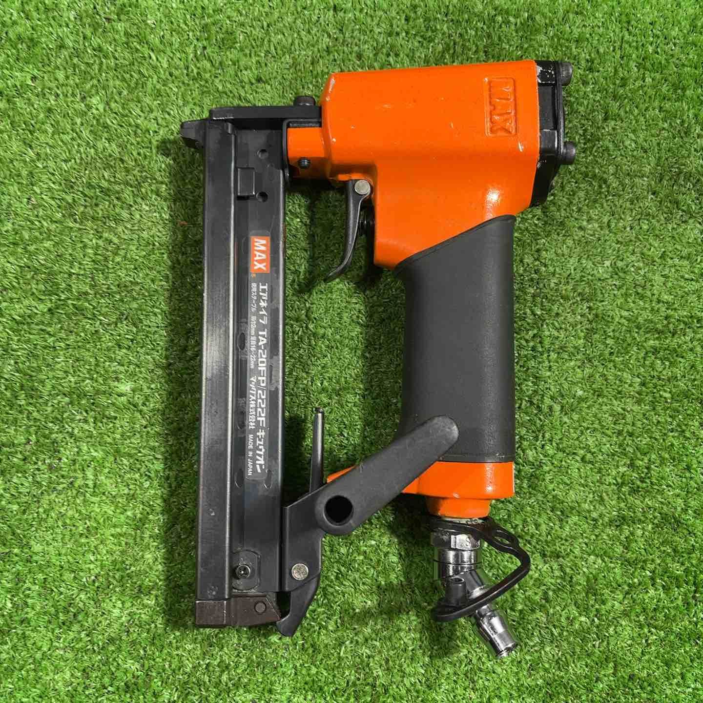 マックス MAX 常圧エアタッカ F線ステープル用 TA-20 FP|222 Fキュウオン 本体のみ