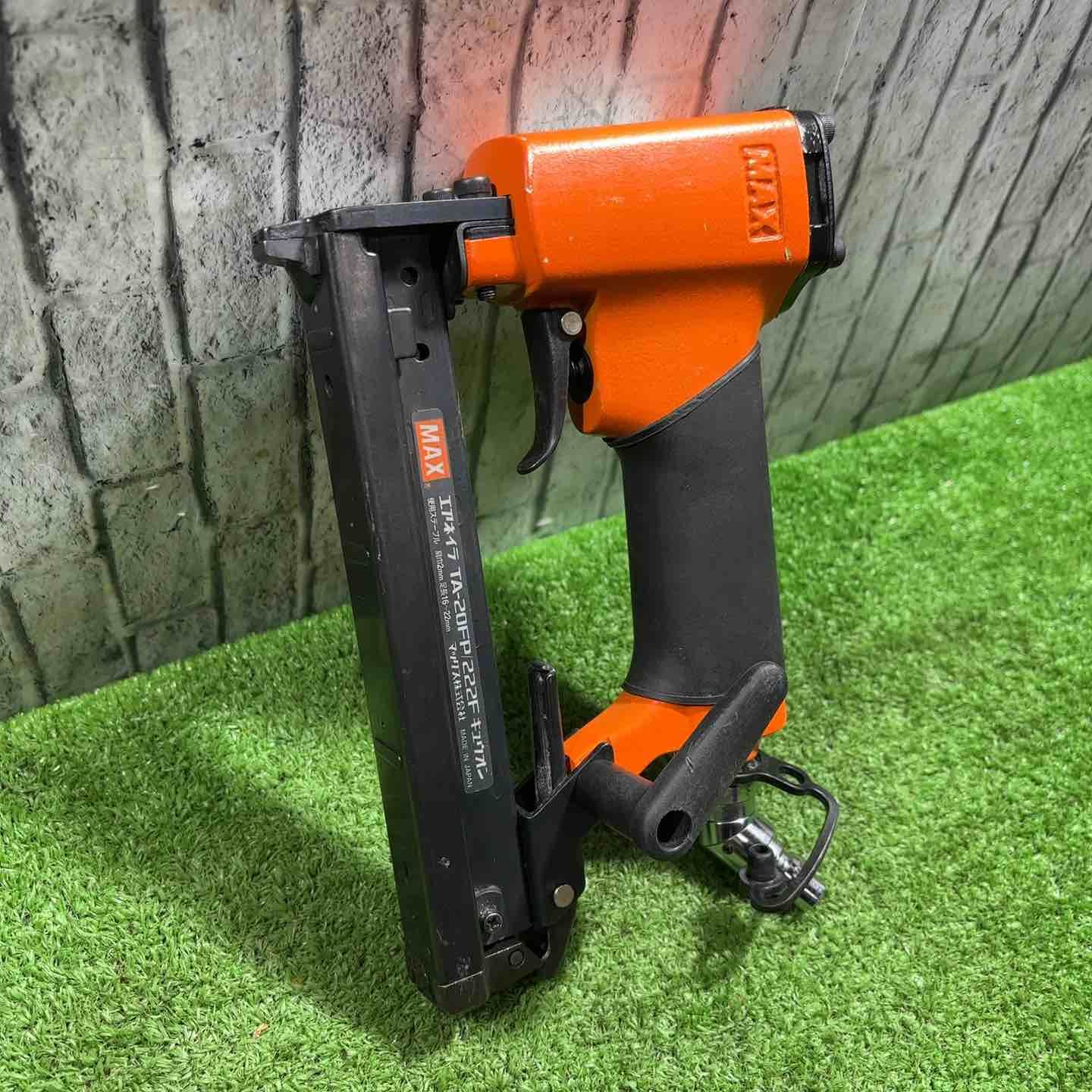 マックス MAX 常圧エアタッカ F線ステープル用 TA-20 FP|222 Fキュウオン 本体のみ