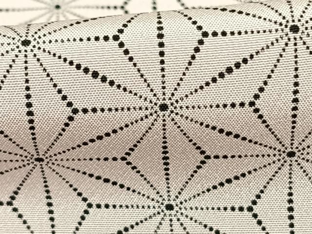 平和屋着物○長襦袢 無双仕立て 麻の葉文様 正絹 逸品 AABF0512fy