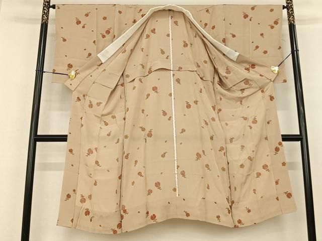 平和屋着物●長襦袢 無双仕立て 鈴 金彩 正絹 ♥ fy