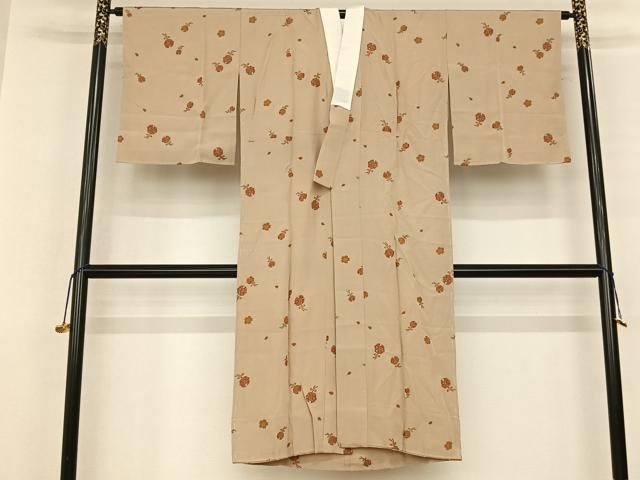 平和屋着物●長襦袢 無双仕立て 鈴 金彩 正絹 ♥ fy