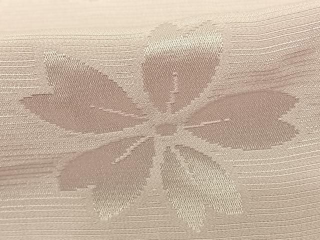 平和屋着物○振袖用長襦袢 無双仕立て 舞花地紋 鴇鼠色 やまと誂製 半