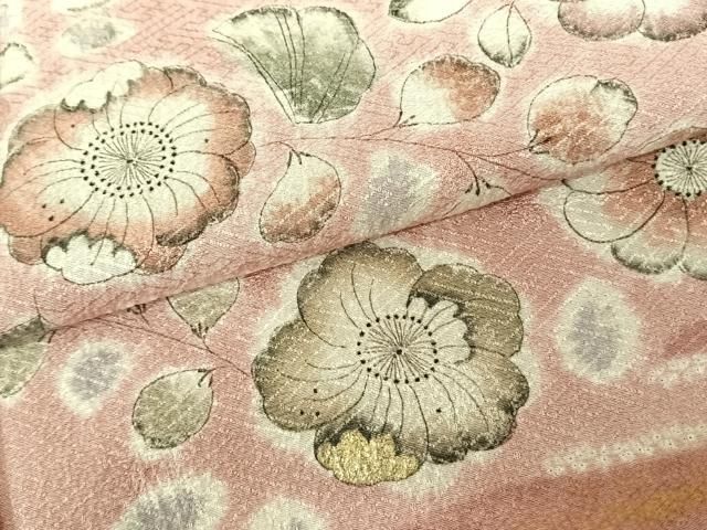 平和屋着物○訪問着 辻が花 暈し染め 金彩 正絹 逸品 AABF0534fy