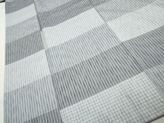 平和屋着物●お召 絞り