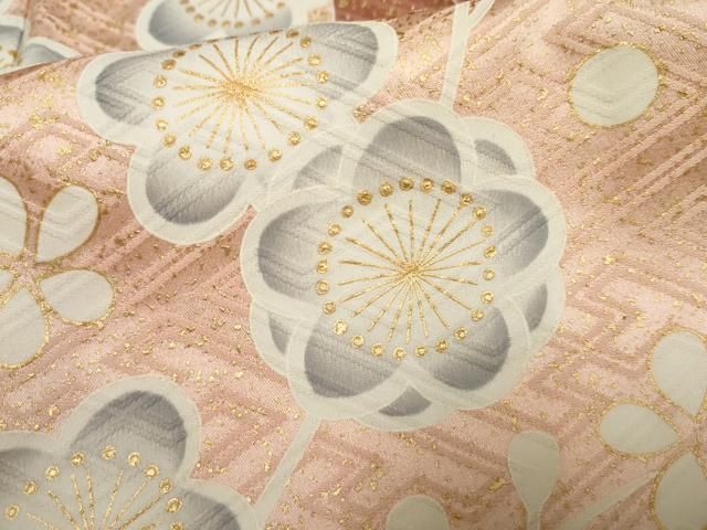 平和屋着物○豪華振袖 駒刺繍 佐賀錦 地紙花文 暈し染め 金糸 金彩