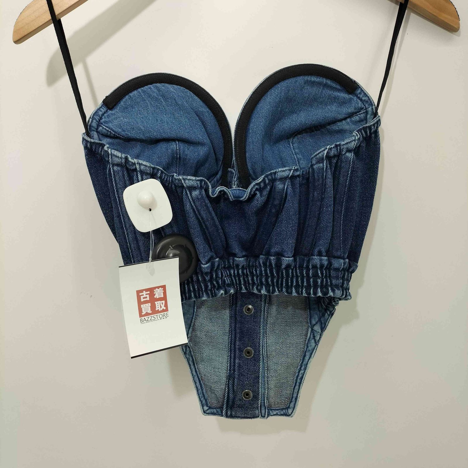 フミカウチダ FUMIKA UCHIDA 23SS STRETCH DENIM BUSTIER レディース