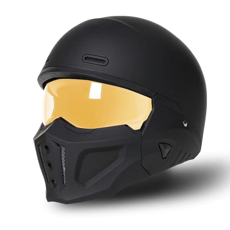 VGVレトロデザイン コンビネーションヘルメット バイク ツーリング用 M