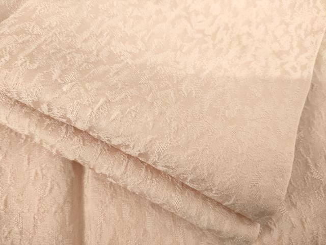 平和屋着物●上質な色無地 一斤染色 正絹 ck