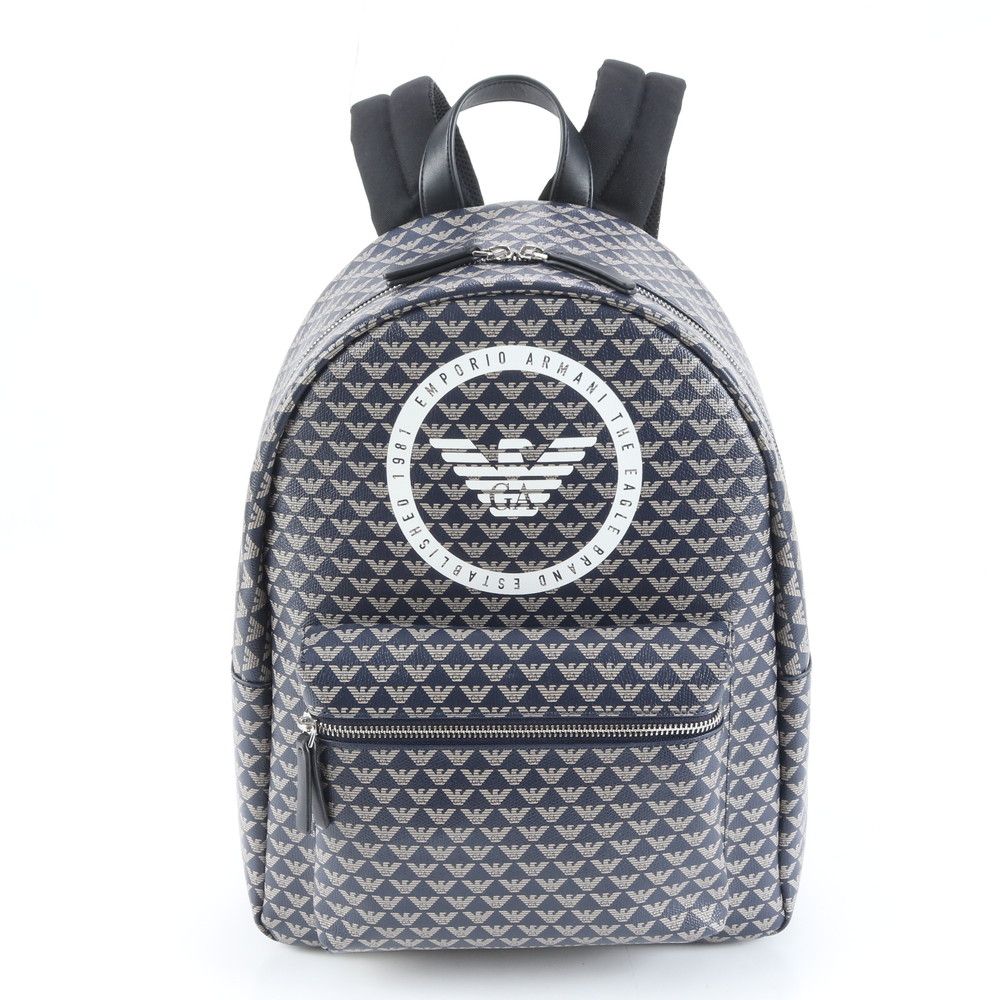 美品 エンポリオ・アルマーニ イーグルロゴ リュックサック リュック