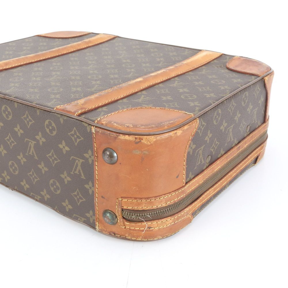 ルイヴィトン モノグラム ストラトス50 M23238 レザー トランク ハード