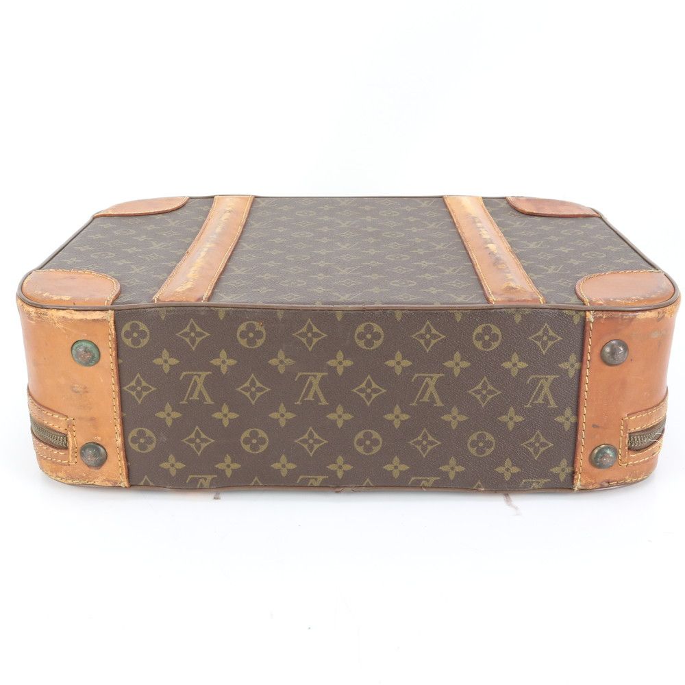 ルイヴィトン モノグラム ストラトス50 M23238 レザー トランク ハード