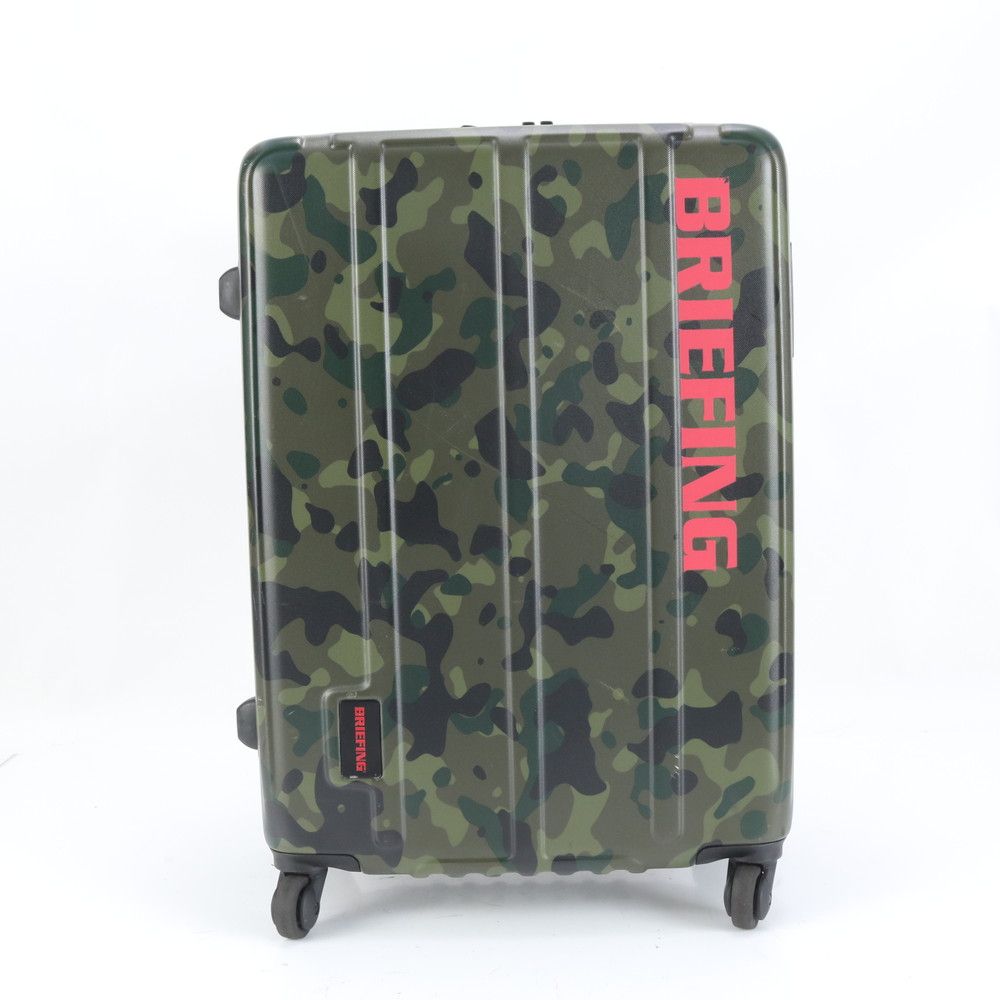 美品 BRIEFING ブリーフィング 迷彩 カモフラージュ 柄 スーツケース