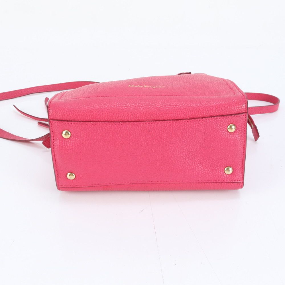 極美品 サルヴァトーレフェラガモ ガンチーニ エイミー レザー 2WAY