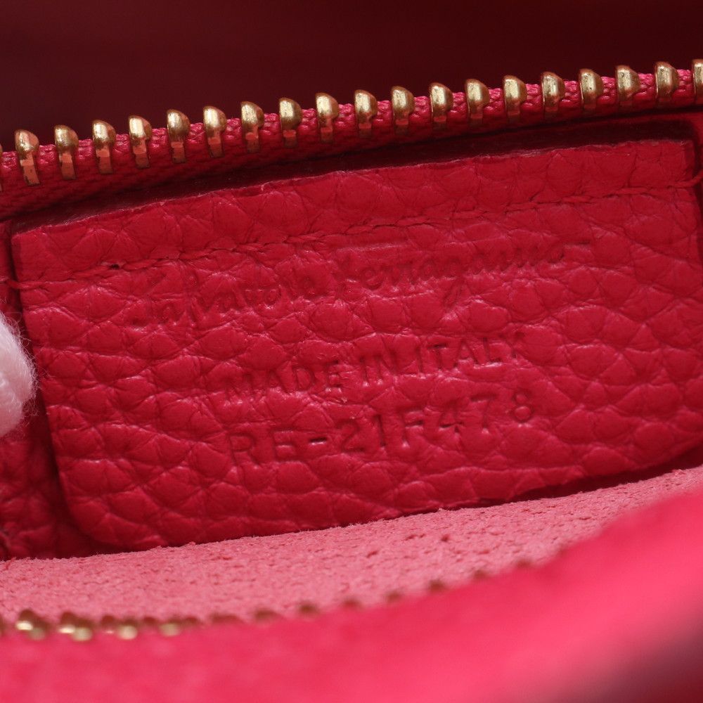 極美品 サルヴァトーレフェラガモ ガンチーニ エイミー レザー 2WAY