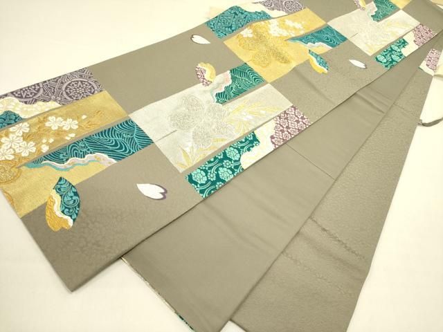 平和屋着物●六通柄袋帯 唐織