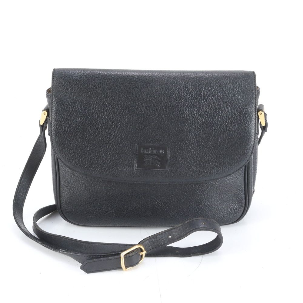 バーバリー ノバ チェック レザー ショルダーバッグ 斜め掛け