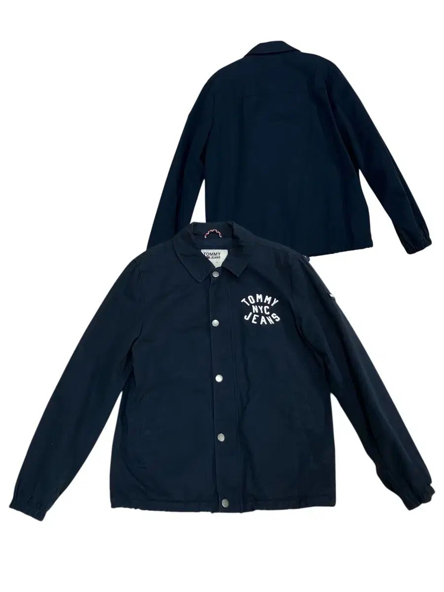 トミー ジーンズ NYC ネイビー COACH ジャケット S