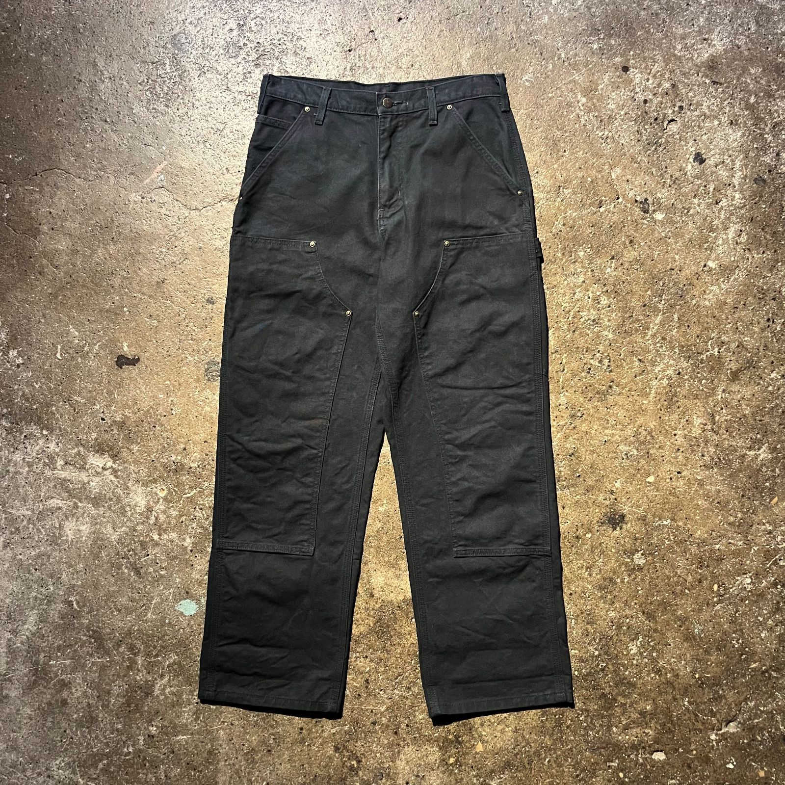 carhartt ダブルニーペインターパンツ 30×30 ブラック カーハート