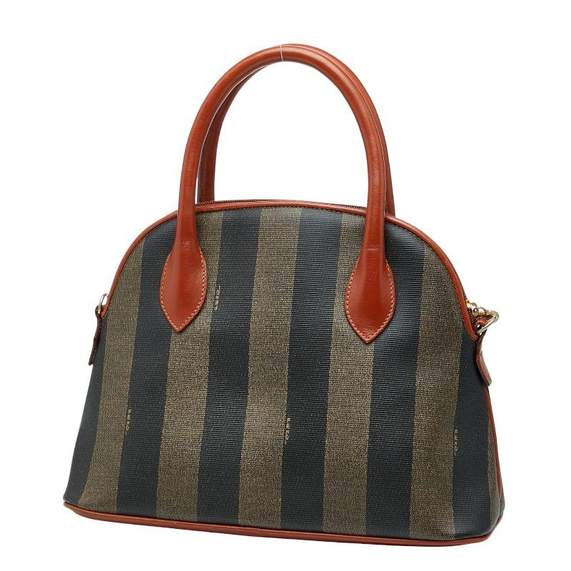 フェンディ ペカン ハンドバッグ ショルダーバッグ 2WAY ブラウン