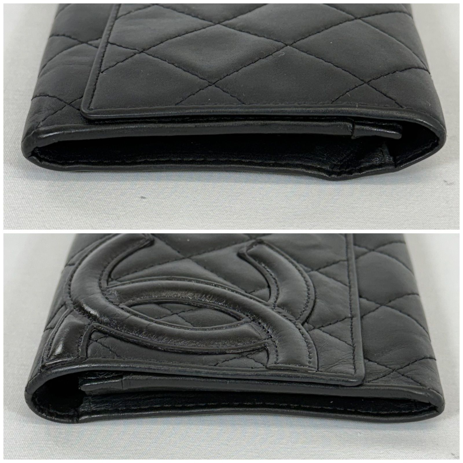 シャネル　財布　マトラッセ　カルボンライン　ラムスキン　ココマーク　ブラック 楽天市場】シャネル 長財布 カンボンライン マトラッセ ココマーク