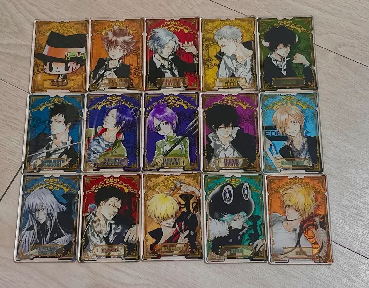 家庭教師ヒットマンREBORN! ステータスカード 全種 まとめ