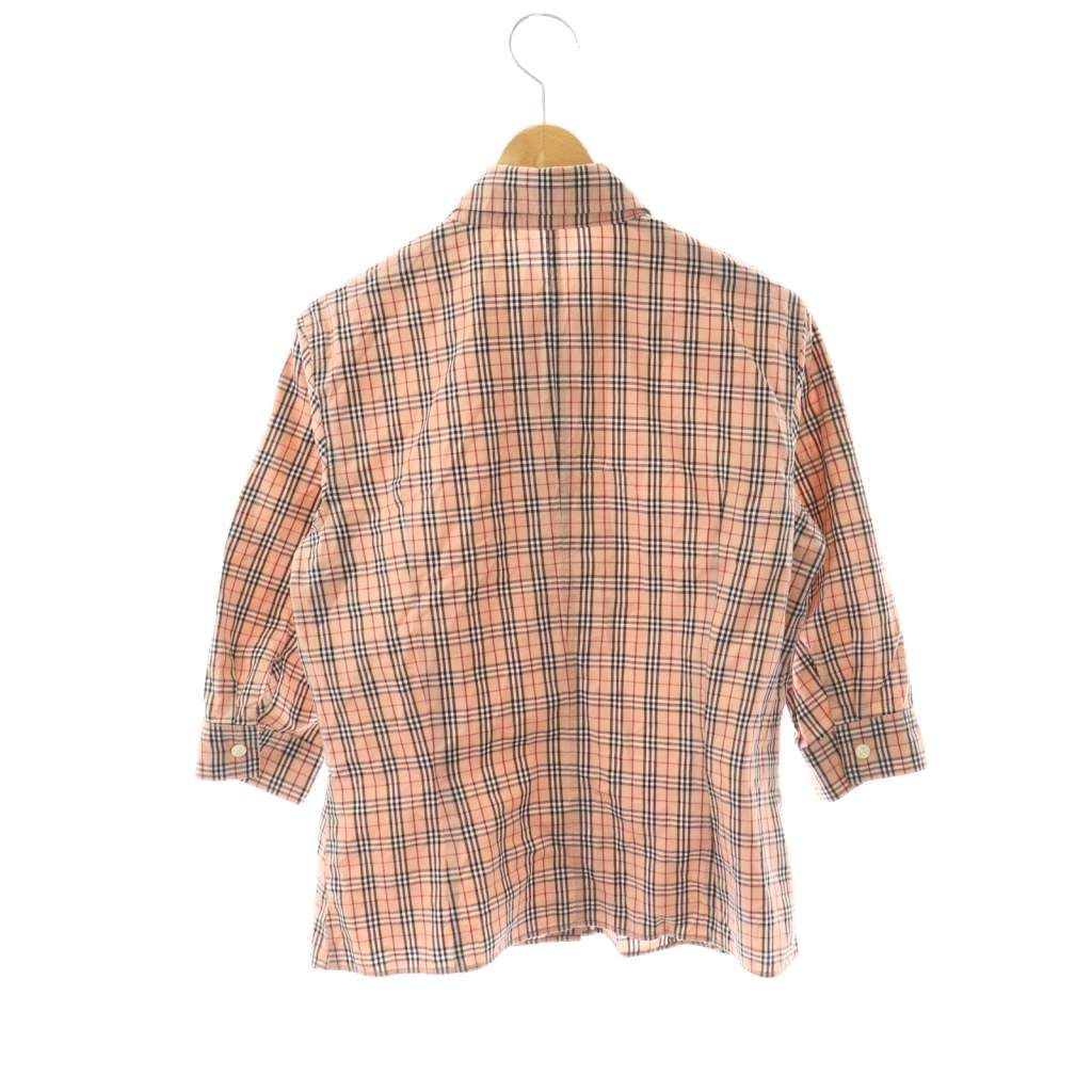 バーバリーブルーレーベル BURBERRY BLUE LABEL チェック 七分袖