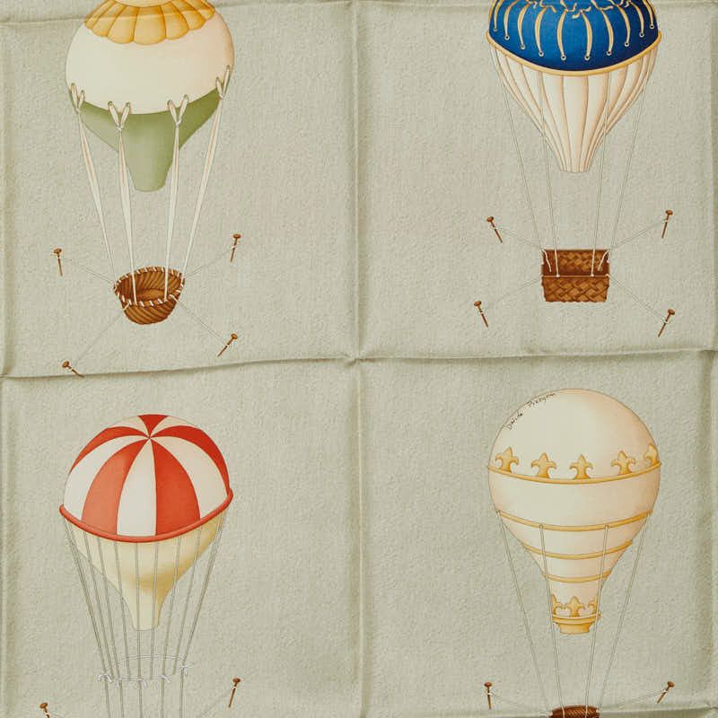 ブルガリ 総柄 ネイビー マルチカラー シルク レディース BVLGARI 1-0249945